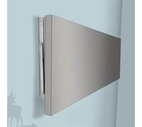 Tavolo pieghevole a muro tavolo pieghevole salvaspazio scrivania a scomparsa,Acciaio inossidabile 304, capacità di carico 150 kg, design pieghevole, con tubo di supporto, spessore 0,8 mm(Size:150*40*3