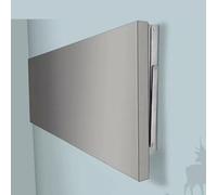 Tavolo pieghevole a muro tavolo ribaltabile pensile tavolo pieghevole pieghevole da parete,Realizzato in acciaio inossidabile 304,superficie in acciaio inossidabile spazzolato da 0,8 mm(Size:130*30cm/