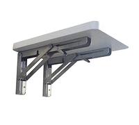 Tavolo pieghevole a parete, postazione di lavoro compatta e salvaspazio, soluzione per uso domestico, facile da installare e design durevole