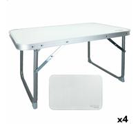 Tavolo Pieghevole Aktive Bianco 60 x 40 x 40 cm [4 Unità]