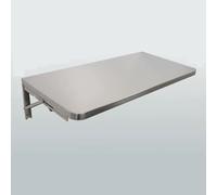 Tavolo pieghevole compatto da parete per cucine piccole salvaspazio (dimensioni: 80 x 40,6 cm) versatile ed elegante, ideale per sala da pranzo e spazi di lavoro