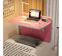 Tavolo pieghevole compatto da parete, piccolo tavolo pieghevole per risparmiare spazio, ideale per uffici, camere da letto, sale studio e ristoranti, versatile banco da lavoro in legno