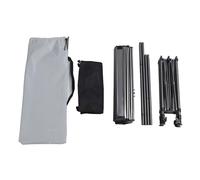 Tavolo pieghevole compatto per esterni Tavolo da campeggio portatile multifunzionale Acciaio al carbonio regolabile Elegante per picnic con guida autonoma