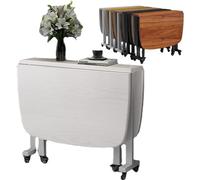 Tavolo pieghevole con sedie - Design salvaspazio per cucina, sala da pranzo, lavoro e studio