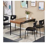 Tavolo pieghevole convertibile da parete con mensola, salvaspazio, multifunzionale, per soggiorno, cucina, ufficio