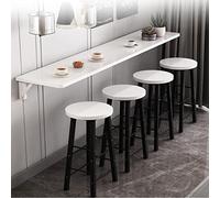 Tavolo pieghevole da appendere alla parete, tavolo da pranzo stretto e lungo per cucina, ristorante, negozio di tè al latte, bar, casa, giardino, eventi interni, design semplice multifunzionale