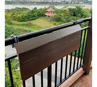 Tavolo pieghevole da balcone sospesoScrivania da bar salvaspazio per finestra Guardrail montato mensola per il tempo libero Design (dimensioni: 60 x 37 cm)