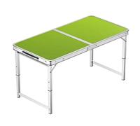 Tavolo pieghevole da esterno compatto per picnic e buffet, 80 x 50,8 cm, ideale per cucina, campeggio, ristoranti e matrimoni, portatile e leggero, bianco