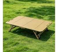 Tavolo Pieghevole da Esterno da Campeggio, Tavolo da Giardino Pieghevole | Telaio Pieghevole Adatto a Picnic, Relax in Giardino, Gite in Spiaggia o Come Tavolino da Letto Offre Supporto Stabile