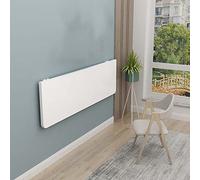 Tavolo pieghevole da parete, 140 x 30 cm, salvaspazio, tavolo da pranzo, tavolo da pranzo fluttuante per computer, carico massimo 50 kg, perfetto per piccoli spazi