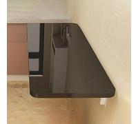 Tavolo pieghevole da parete con design a foglie, in legno, salvaspazio, per cucina, studio, lavanderia o balcone, facile da montare, versatile ed elegante