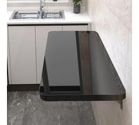 Tavolo pieghevole da parete con design sospeso per piccoli spazi, perfetto per lavanderia, cucina e sala da pranzo