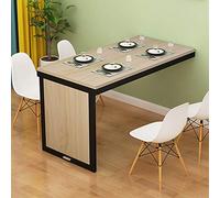 Tavolo pieghevole da parete convertibile da cucina tavolo da pranzo salvaspazio a foglia goccia scrivania per piccoli spazi scrivania da ufficio galleggiante compatta plegable Mesa para Comedor