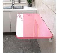 Tavolo pieghevole da parete, design salvaspazio per lavanderia e cucina, scrivania galleggiante per piccoli spazi, postazione di lavoro compatta, soluzione versatile per casa e ufficio