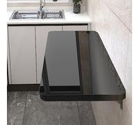 Tavolo pieghevole da parete, design salvaspazio per lavanderia e cucina, scrivania galleggiante per piccoli spazi, soluzione versatile ed elegante per l'organizzazione della casa