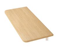 Tavolo pieghevole da parete in legno salvaspazio Tavolo compatto a ribalta per piccoli spazi, versatile postazione di lavoro galleggiante ideale per lavanderia e cucina.