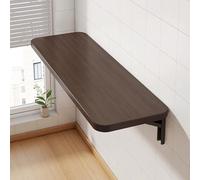 Tavolo pieghevole da parete NoDrill InstallationShelf per balconi ristoranti e bar (78,7 x 20,3 cm) Design compatto versatile