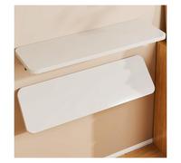 Tavolo pieghevole da parete per garage, casa, ufficio, bar, cucina, sala da pranzo, design salvaspazio, bianco, 90 x 30 cm