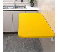Tavolo pieghevole da parete resistente con staffa per lavanderia, cucina, bar di casa, tavolo multifunzionale per cucina, sala da pranzo, ufficio, tavolo salvaspazio da parete per piccoli spazi