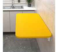 Tavolo pieghevole da parete, salvaspazio, per piccoli spazi, ideale per cucina, sala da pranzo, lavanderia, design versatile con foglie a goccia per una facile conservazione