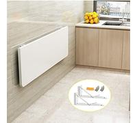 Tavolo pieghevole da parete salvaspazio per sala da pranzo e scrivania per computer, 90 x 40 cm, ideale per cucina, balcone, ufficio e angolo