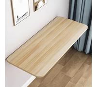 Tavolo pieghevole da parete, tavolo pieghevole a parete Salvaspazio e facile da riporre Per ufficio, studio, camera da letto, cucina, sala da pranzo, lavanderia e altri luog wood 120x40cm/47.2x15.7in