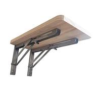 Tavolo pieghevole da parete, versatile, in legno, scrivania e banco da lavoro, design salvaspazio per piccole aree, compatto, 40 x 40 cm, soluzione multifunzionale per casa e ufficio