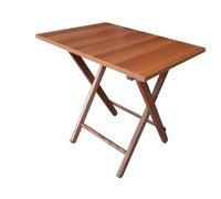 TAVOLO PIEGHEVOLE IN FORMICA CM.45X60 NOCE