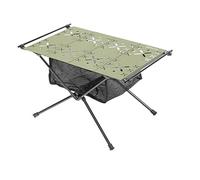 Tavolo Pieghevole in Lega di Alluminio Ultraleggero, Robusto e Stabile, con Sacchetto di Rete per Vasi, Ciotole, Strumenti, Portatili e Facili da Trasportare, capacità di Carico Massima di 20 Kg, (#2)