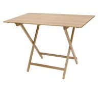 Tavolo pieghevole legno massello PIC-NIC cm 80x60x75 100x60x75
