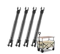 Tavolo pieghevole Legs | Heavy-Duty Telescopic Poles for Camping Cart Tables | Forte carico - Bearing Table Bracket for Outdoor Furniture | Regolabile tavolo Legs for Outdoor Camping and Portable