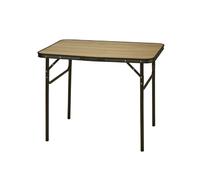 Tavolo Pieghevole Lifetime Marrone Nero 90 x 60 x 70 cm