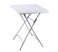 Vacchetti Giuseppe Spa Vacchetti Tavolo metallo rovigo pieghevole biancocm80x80h72 - nero metallo 6460210000
