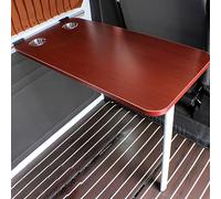 Tavolo pieghevole multifunzionale 39,5 × 79,5 cm per casa, campeggio, uso esterno, ideale per cucina, sala da pranzo, ufficio, bar e lavanderia, design portatile e salvaspazio