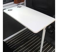 Tavolo pieghevole multifunzionale 39,5 × 79,5 cm, perfetto per camper, lavanderia, cucina, casa, bar, sala da pranzo, ufficio, uso interno ed esterno, portatile e salvaspazio