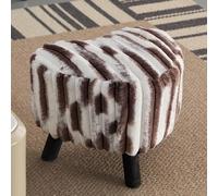 Tavolo pieghevole multifunzionale, Pouf rotondo in peluche con ruote e schienali, sgabello imbottito a forma di cuore, comodo e morbido, piccolo divano a cubo con poggiapiedi, seduta extra for soggior