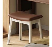 Tavolo pieghevole multifunzionale, Sgabello da toeletta con cuscino a sella, sgabello da toeletta moderno, panca poggiapiedi for pianoforte, poggiapiedi in legno massello, seduta imbottita, piccolo sg
