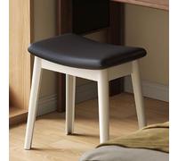 Tavolo pieghevole multifunzionale, Sgabello da toeletta con cuscino a sella, sgabello da toeletta moderno, panca poggiapiedi for pianoforte, poggiapiedi in legno massello, seduta imbottita, piccolo sg