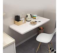 Tavolo pieghevole multifunzione da parete, 60-120 cm, salvaspazio, compatto, per bar e banco da lavoro per casa e ufficio, soluzione versatile ed elegante per piccoli spazi