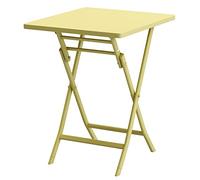 Tavolo pieghevole multiuso da patio, versatile tavolino rotondo/quadrato per uso interno/esterno, ideale per giardino, bistrot, cortile, casa e bar