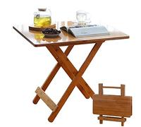 Tavolo pieghevole multiuso regolabile - Altezza regolabile snack & TV tavolo per divano - Design facile pieghevole con una sola mano - Portatile salvaspazio, perfetto per mangiare e attività