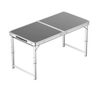 Tavolo pieghevole per catering, perfetto tavolo da giardino bianco per campeggio, buffet, cucina, tavolo da esterno pieghevole per ristoranti e matrimoni, 80 x 50 cm, durevole e portatile