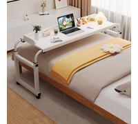 Tavolo pieghevole per computer portatile, regolabile, da posizionare sul letto, compatto, portatile, per mangiare e lavorare, multifunzione, salvaspazio