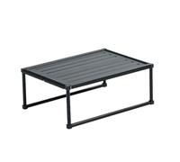 Tavolo pieghevole portatile da campeggio in alluminio per esterni | Tavolo da picnic pieghevole | Cucina da campeggio pieghevole | pieghevole portatile | Accessori da cucina | Pieghevole per picnic