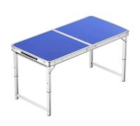 Tavolo pieghevole portatile per catering, bianco, 100 x 50 cm, ideale per eventi all'aperto, campeggio, buffet, cucina, ristoranti e matrimoni, leggero e versatile
