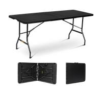 Tavolo Pieghevole Proworks 180x70x74 cm Nero Nero