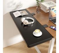 Tavolo pieghevole regolabile per casa e ufficio, ergonomico sotto la scrivania, cassetto per tastiera, vassoio estensibile con morsetto, facile installazione senza fori, 50 x 25 cm