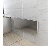 Tavolo pieghevole salvaspazio da parete a ribalta - versatile scrivania compatta per cucina e sala da pranzo, 60 x 30 cm, elegante design a cavalletto per piccoli spazi e uffici domestici