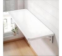 Tavolo pieghevole salvaspazio da parete per bambini, facile da installare, perfetto per casa, ufficio e soggiorno, 80 x 40 cm
