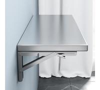 Tavolo pieghevole salvaspazio da parete per cucina, camper, casa, ufficio e lavanderia. Design compatto e durevole per massimizzare lo spazio e un uso versatile